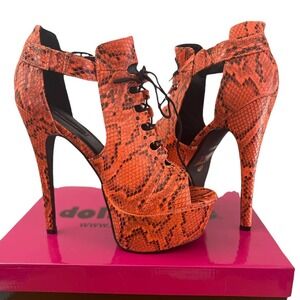 🌟CLEARANCE SALE🌟 BRAND NEW WITH BOX Dollhouse Metro ORG heels